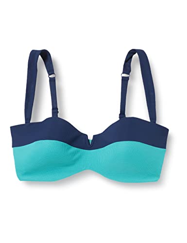 Triumph Women's Summer Glow DP sd Bikini, True Navy, 40F von Triumph