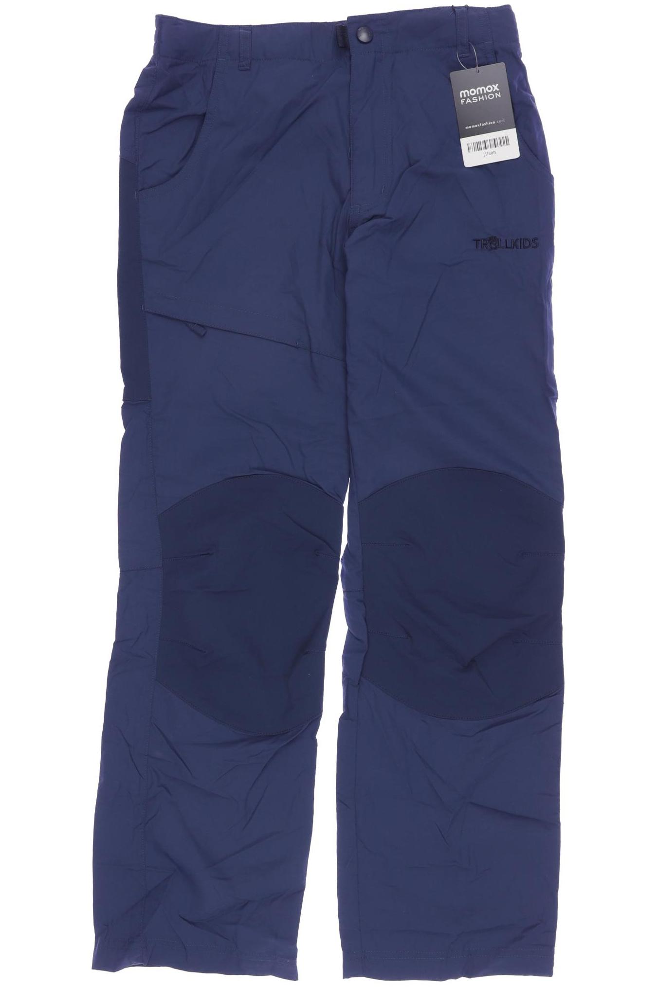 Trollkids Damen Stoffhose, blau, Gr. 158 von Trollkids