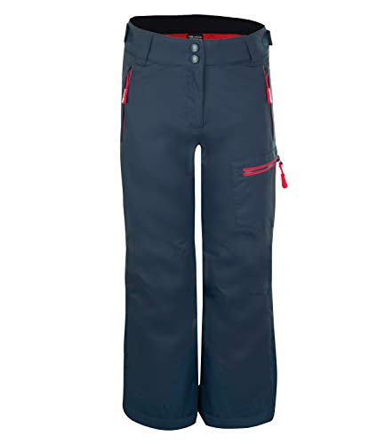 Trollkids Hallingdal Skihose, Blau/Hellrot, Größe 176 von Trollkids