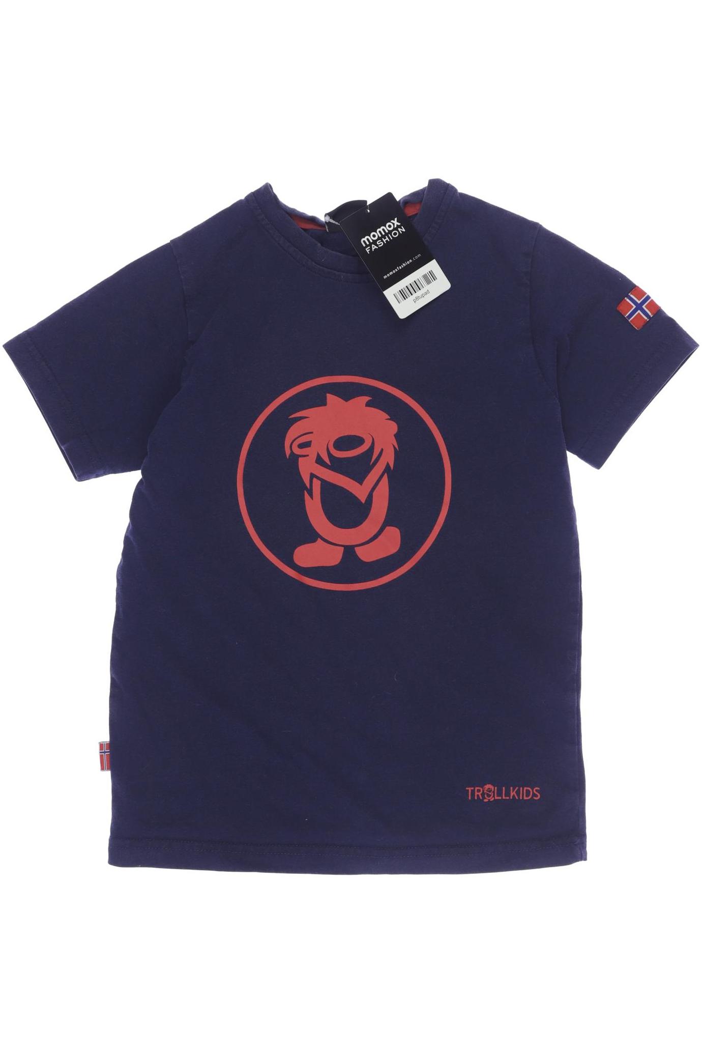 Trollkids Herren T-Shirt, marineblau, Gr. 128 von Trollkids