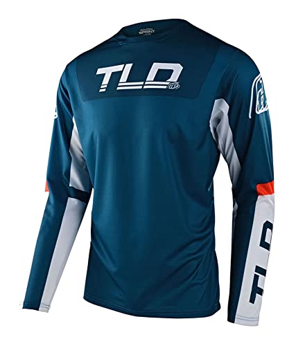 MTB jersey TLD SPRINT FRACTURA breathable with long sleeves von Troy Lee Designs