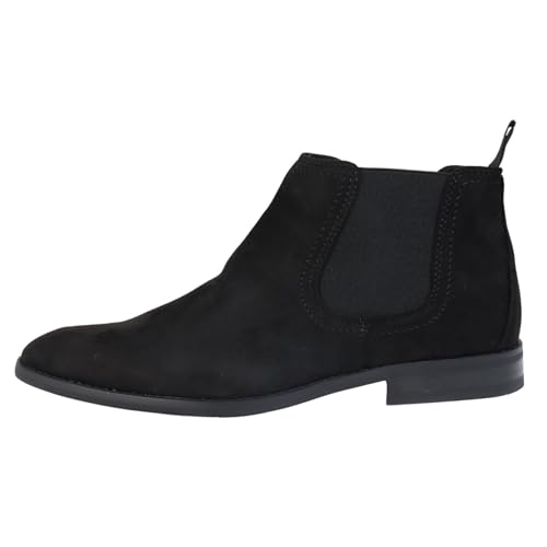 TruClothing.com Herrenstiefeletten Chelsea Boots aus Wildleder mit Futter - schwarz 43 EU TruClothing.com Herrenstiefeletten Chelsea Boots aus Wildleder mit Futter - schwarz 43 EU von TruClothing.com