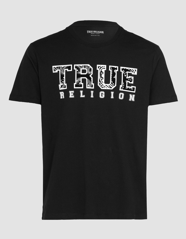 Paisley Flock Jet Black von True Religion