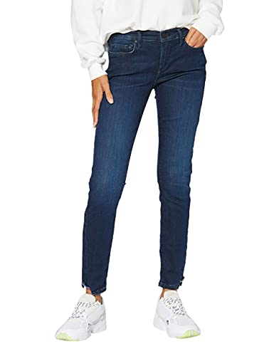 True Religion Damen Halle Superstretch Jeans, Blue Denim Super Stretch, 25 von True Religion