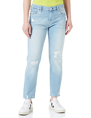 True Religion Damen LIV Jeans, Blue, Regular von True Religion