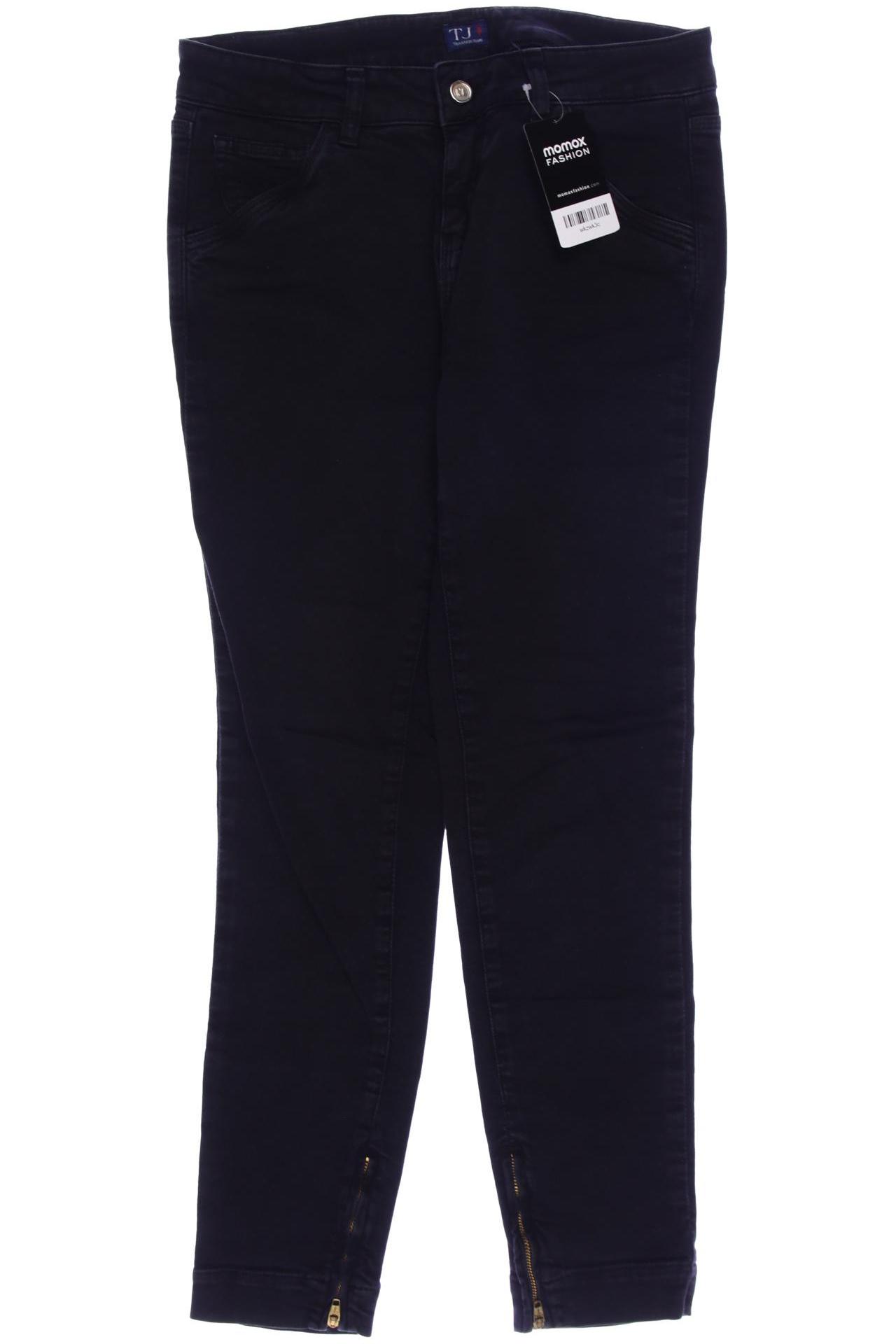 Trussardi Damen Jeans, schwarz, Gr. 40 von Trussardi