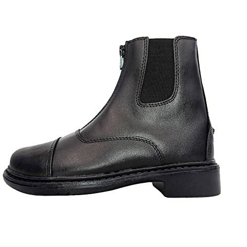 TuffRider Perfect Paddock Boot mit Reißverschluss vorne, Kinder, Schwarz, 3 von TuffRider