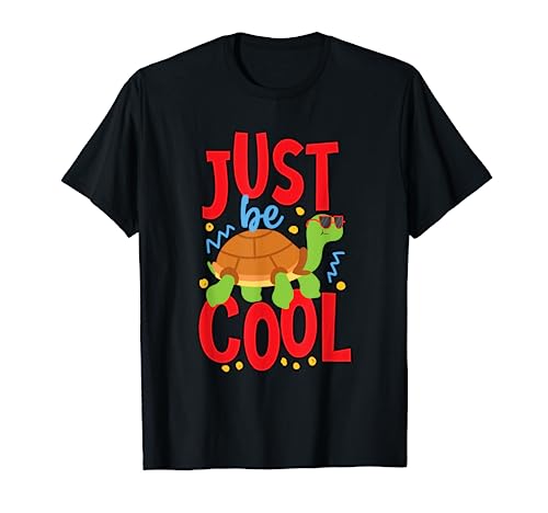Coole Schildkröte mit Sonnenbrille für Kinder T-Shirt von Turtle Design Ideas for kids and youth