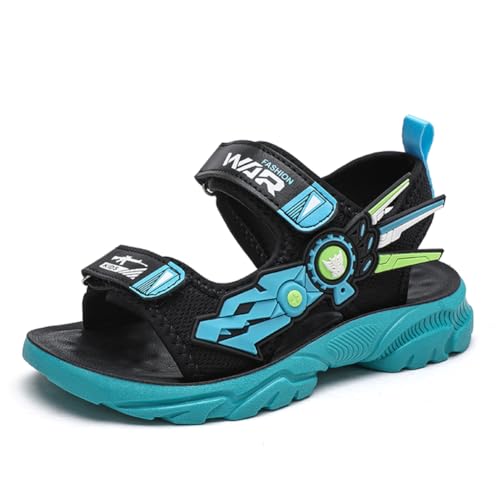 Geschlossene Sandalen Kinder Trekking Sommer Outdoor Schuhe Atmungsaktiv Mond 31EU von Twinice