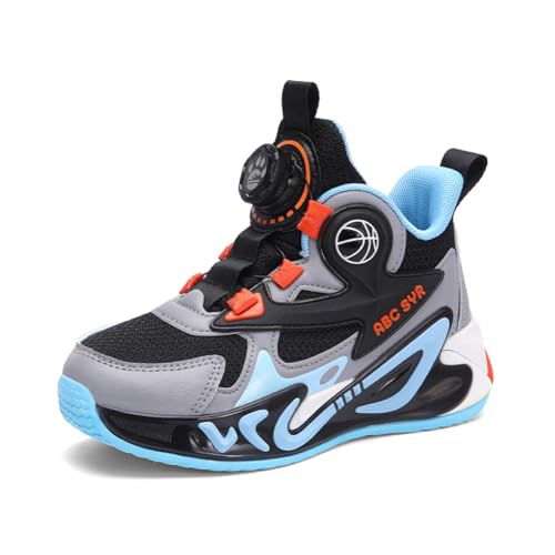 Twinice Kinder-Dunk-Basketballschuhe, Sportschuhe, Laufschuhe, modische und leichte Sportschuhe für Jungen und Mädchen, Outdoor-Joggingschuhe Grau 31EU Twinice Kinder-Dunk-Basketballschuhe, Sportschuhe, Laufschuhe, modische und leichte Sportschuhe für Jungen und Mädchen, Outdoor-Joggingschuhe Grau 31EU von Twinice
