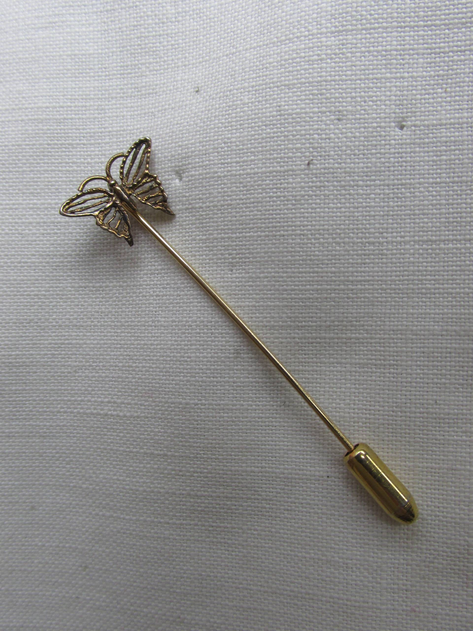 Schmetterling Stick Pin - Vintage von TwoGoodEggs