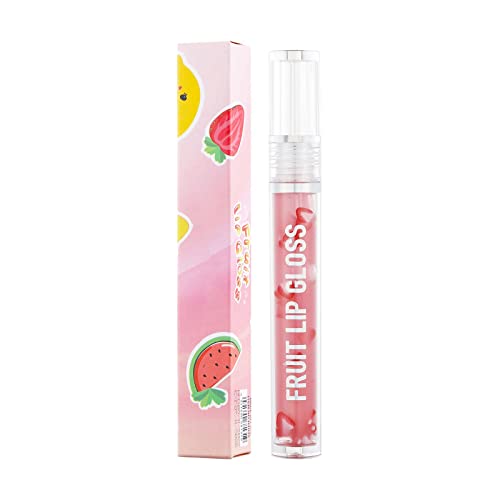 6-farbiges Frucht-Lippenöl, füllt Wasser auf, spendet Feuchtigkeit für die Lippenglasur reduziert Lippenfältchen, 3 ml Lippenstift Organizer (A, One Size) von Tyuffghet