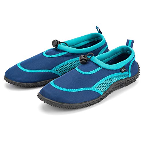 Urban Beach Damen Aquaschuhe Toggle Strandschuhe, Blau - blau - Größe: 37 EU von Urban Beach