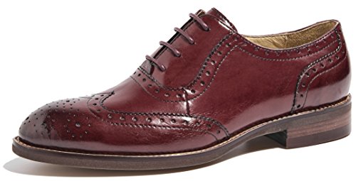 U-lite Damen Perforierte Schnürschuhe Wingtip Leder Flache Oxfords Vintage Oxford Schuhe Brogues.., Burgund-2, 41 EU U-lite Damen Perforierte Schnürschuhe Wingtip Leder Flache Oxfords Vintage Oxford Schuhe Brogues.., Burgund-2, 41 EU von U-lite