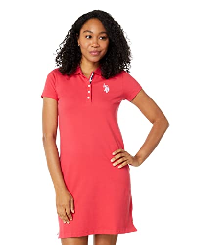 U.S. Polo Assn. Solides Polokleid, Winterberry, Medium von U.S. POLO ASSN.