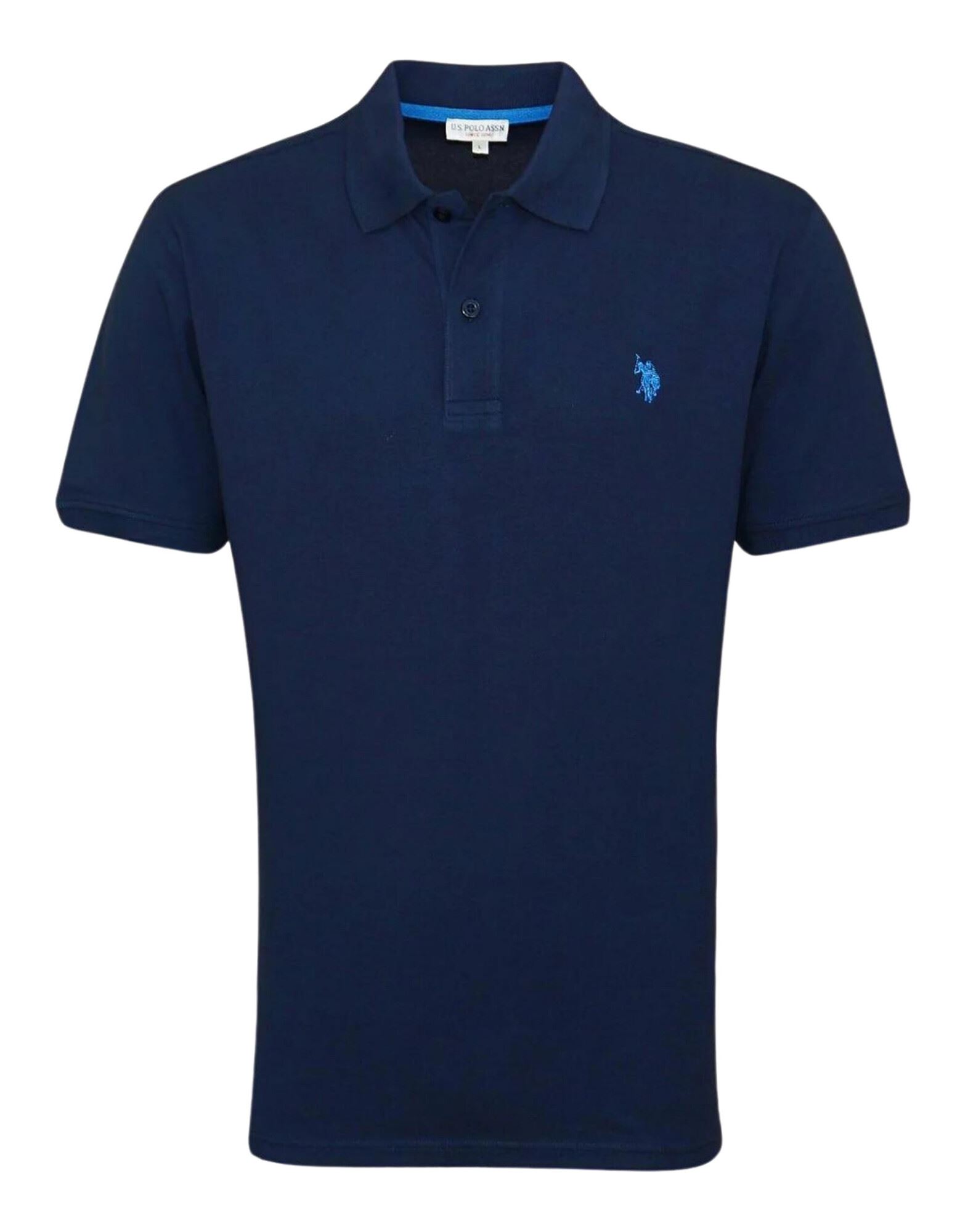 U.S.POLO ASSN. Poloshirt Herren Blau von U.S.POLO ASSN.