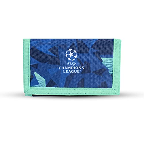 UEFA Champions League Unisex UCL Wallet Geldbörse, blau von UEFA Champions League