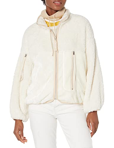 UGG Damen Marlene Sherpa Jacket Jacke, cremefarben, 36 von UGG