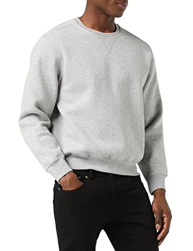 UGG Herren Topher Rundhalsausschnitt Pullover, Grey Heather, L von UGG