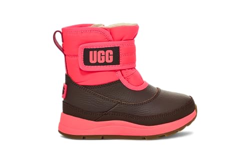 UGG Jungen Unisex Kinder Taney Weather Stiefel, Burnt Olive Black, 31 EU von UGG