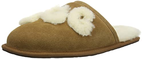 UGG MEN'S SCUFF LOGO SHEEPSKIN SLIPPER CHESTNUT 42 EU von UGG