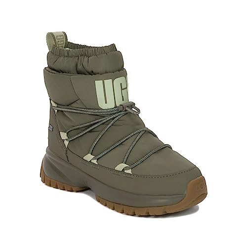 UGG Mädchen Taney Weather Stiefel, Burnt Olive Black, 32 EU von UGG