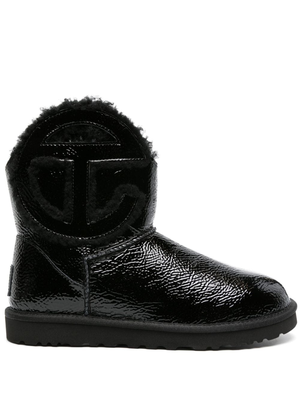 UGG x Telfar Stiefel mit Logo-Patch - Schwarz von UGG