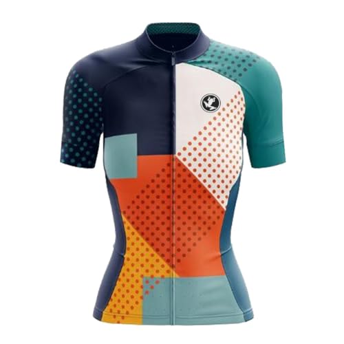 UGLY FROG 2024.2 Neu Radtrikot Damen Kurzarm Fahrradtrikot Radsport T-Shirt Atmungsaktiv Schnell Trocknen Radsport Bekleidung DXWK01 von UGLY FROG