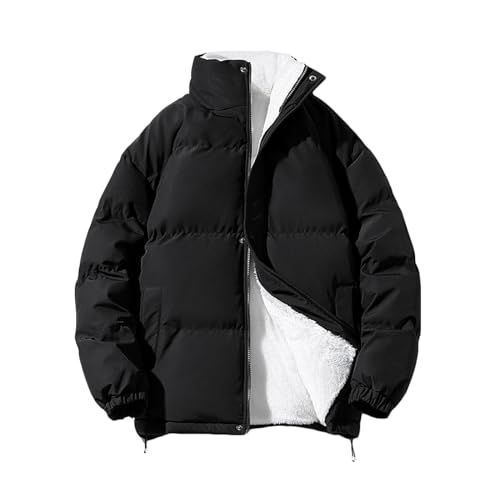 UHouse Herren Winterjacke ohne Kapuze Steppjacke Sportlich Blouson Jacke Bequeme Puffer Jacke Sportlich Herren-Jacken Oversized Herren-Jacken Mode Hemdjacke Lässig Daunenmantel Deals Schwarz M UHouse Herren Winterjacke ohne Kapuze Steppjacke Sportlich Blouson Jacke Bequeme Puffer Jacke Sportlich Herren-Jacken Oversized Herren-Jacken Mode Hemdjacke Lässig Daunenmantel Deals Schwarz M von UHouse