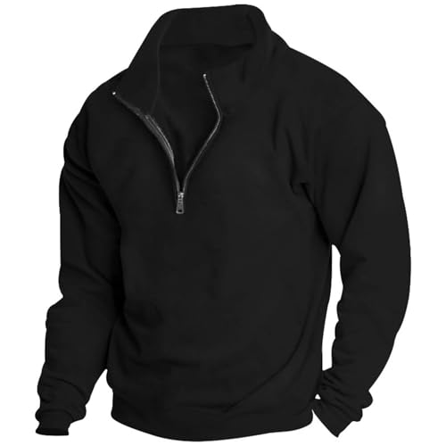 UHouse Sweatshirt Herren Freizeit Sport Pullover mit Reißverschluss Herbst Arbeitspullover mit Stehkragen Pulli Warm Pullunder Outdoor Sweater Meine Bestellungen Anzeigen Schwarz L UHouse Sweatshirt Herren Freizeit Sport Pullover mit Reißverschluss Herbst Arbeitspullover mit Stehkragen Pulli Warm Pullunder Outdoor Sweater Meine Bestellungen Anzeigen Schwarz L von UHouse