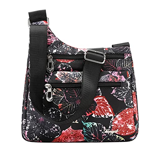 UIFLQXX Damen Übernachtungstasche, Reisetasche, Handtasche, Fach, Schultertasche, leicht, Kuriertasche, D, Einheitsgröße, Duffel Rucksäcke von UIFLQXX