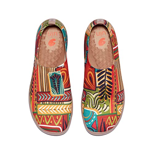 UIN Damen Komfort Kunstschuhe mit nahtlosem Strickobermaterial und EVA-Außensohle Wanderschuhe Toledo I UK Größe 4.5, EU Größe 38 Mehrfarbig UIN Damen Komfort Kunstschuhe mit nahtlosem Strickobermaterial und EVA-Außensohle Wanderschuhe Toledo I UK Größe 4.5, EU Größe 38 Mehrfarbig von UIN