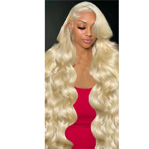 Körperwellen Lace Front Echthaar Perücke 250% Dichte Lace Frontal Perücken Für Frauen 13x4 lace wig 18inches#180% von UIOKLMJH