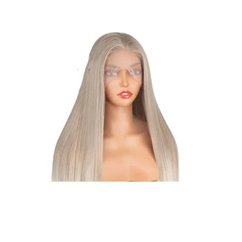 Spitze Front Perücke Synthetisches Haar HD Transparente Spitze Frontal Perücken Für Frauen Perücke Cosplay 01S 13x4 Lace Front Wigs#24inches von UIOKLMJH