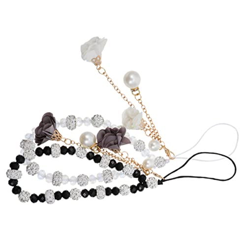 UKCOCO 2 Stück Handy rutschfestes Armband handyarmbandage handyperlenkette Handy Schmuckanhänger Handy-Handschmuck Charmeperle gießen telefon armband kette kurzes Telefonkabel Legierung UKCOCO 2 Stück Handy rutschfestes Armband handyarmbandage handyperlenkette Handy Schmuckanhänger Handy-Handschmuck Charmeperle gießen telefon armband kette kurzes Telefonkabel Legierung von UKCOCO