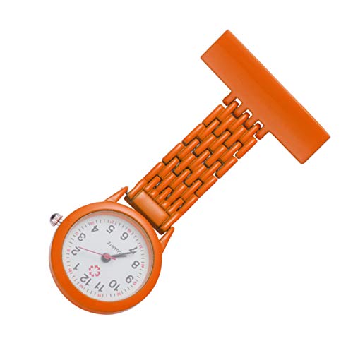 UKCOCO Zubehör Zubehör Zubehör Damenclip auf FOB- Uhr - Quarzschwester- Uhr Modische Revers- Uhr H?ngende Taschenuhr mit Sekundenzeiger Nurses von UKCOCO