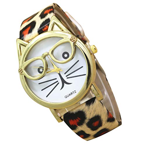 UKCOCO 1stk Katzenuhr Urlaubsuhr Kinder Digitaluhr Frauen Armbanduhr Neuheit Uhr Mädchen wasserdichte Armbanduhr Cartoon Frauen Beobachten Kinder Smartwatch Fräulein Pu Karikatur Zubehör von UKCOCO