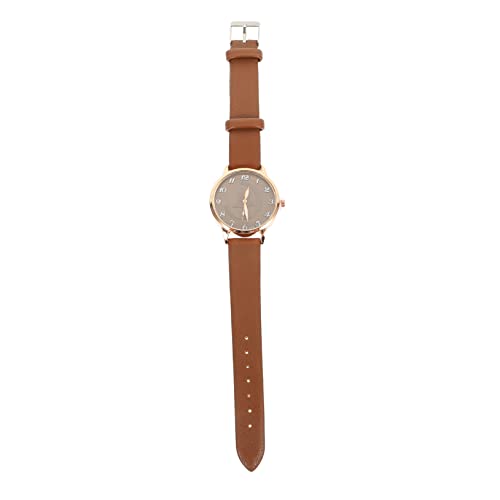 UKCOCO Quarz-gürteluhren Exquisite Uhr Weibliche Uhr Für Kinder Ansehen Damenuhren Aus Leder Damenuhr Mit Schwarzem Lederband Uhrenverzierung Uhr Für Dünner Gürtel Legierung Armband Büro von UKCOCO