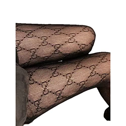 UKKO Strümpfe Frauen Sexy Strumpfhose Netzstrumpfhose Sexy Mesh Holk Strümpfe Hohe Elastische Briefstrümpfe Sexy Schwarze Strumpfhose von UKKO