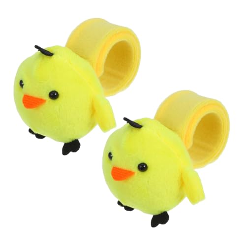 ULTECHNOVO 2 Stück Kleines Huhn-armband Schnapparmband Ausgestopfte Tierarmbänder Animal-slap-armbänder Stofftier-schlagarmbänder in Loser Schüttung Bulk-slap-armbänder Plüsch ULTECHNOVO 2 Stück Kleines Huhn-armband Schnapparmband Ausgestopfte Tierarmbänder Animal-slap-armbänder Stofftier-schlagarmbänder in Loser Schüttung Bulk-slap-armbänder Plüsch von ULTECHNOVO