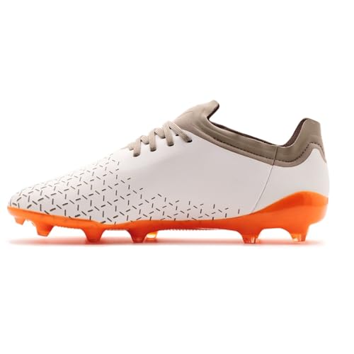 UMBRO Velocita V Premier FG Fußballschuh Herren weiß/orange, 9.5 UK - 44.5 EU - 10 US von UMBRO