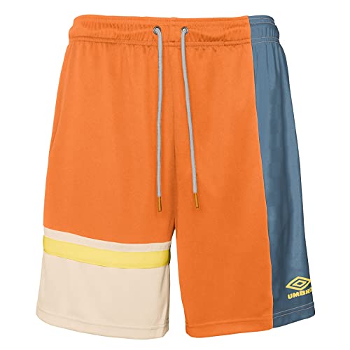 UMBRO Herren, 56 cm Shorts, Stargazer/Burnt Orange, XX-Large von UMBRO