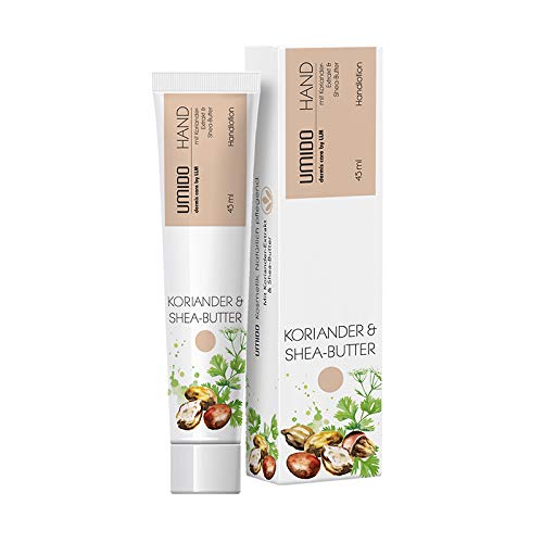 1x UMIDO Hand-Lotion 45 ml Koriander & Shea-Butter | Handcreme | Creme | Pflegecreme | Lotion | Hautpflege | Hand-Pflege von UMIDO - dermis care by LLM