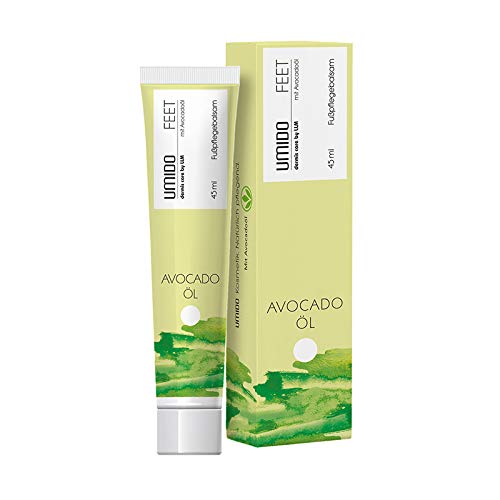 4 Stück Set Aktion UMIDO Fußbalsam Set 45 ml Avocadoöl | Fußcreme | Fußlotion | Pflegecreme | Fußpflegecreme von UMIDO - dermis care by LLM