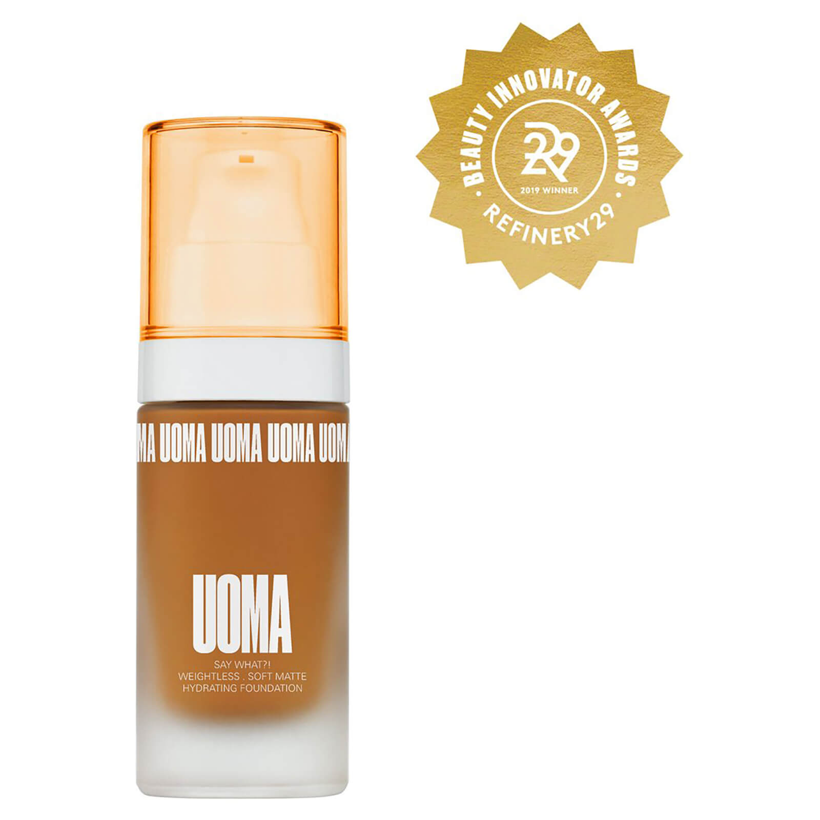 UOMA Beauty Say What Foundation 30ml (Various Shades) - Brown Sugar T1W von UOMA