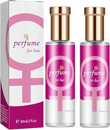 Cupid Hypnosis Cologne for Men, Langanhaltendes Romantisches Parfümspray, Magische Cupid Düfte, Lure Her Parfüm Für Männer Und Frauen, Geschenk zum Valentinstag (For her - 2PCS) von UPIKIT