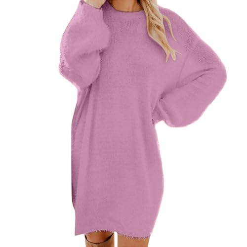 UPOI Women's Long Jumper Oversize Sweatshirt Dress Loose Long Sleeve Winter Dress with Bat Warm Jumper Dress Beautiful Sweaters Casual Round Neck Elegant Pullover Fashionable Shirt Dress UPOI Women's Long Jumper Oversize Sweatshirt Dress Loose Long Sleeve Winter Dress with Bat Warm Jumper Dress Beautiful Sweaters Casual Round Neck Elegant Pullover Fashionable Shirt Dress von UPOI