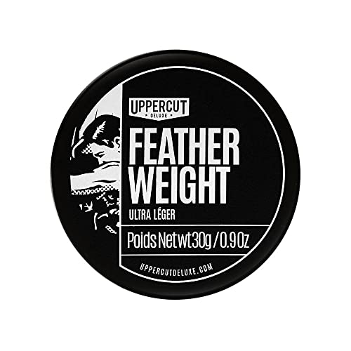 Uppercut Deluxe Featherweight Paste Midi for Men, Federleichtes Wasserbasiertes Haarstyling-Paste für mehr Volumen, Geringer Glanz und fester Halt Stylingprodukt für Herren, 30g von UPPERCUT DELUXE