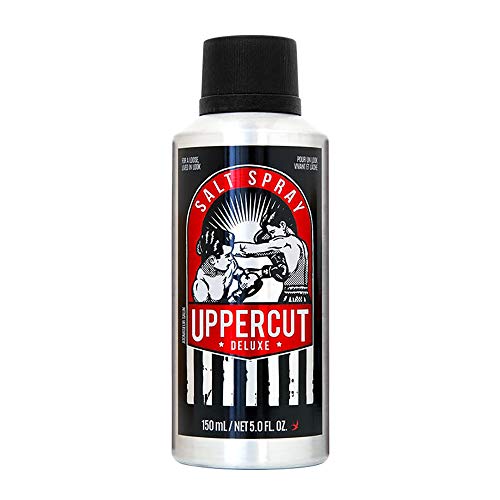 Uppercut Deluxe Sea Salt Spray for Men, Leichtes und Natürliches Salzspray für Herren, zur Anwendung auf Nasses oder Trockenes Haar, Meersalzspray für Männerhaare, 150ml von UPPERCUT DELUXE