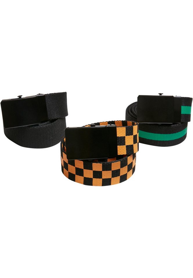 URBAN CLASSICS Hüftgürtel Urban Classics Unisex Belts Trio Kids von URBAN CLASSICS